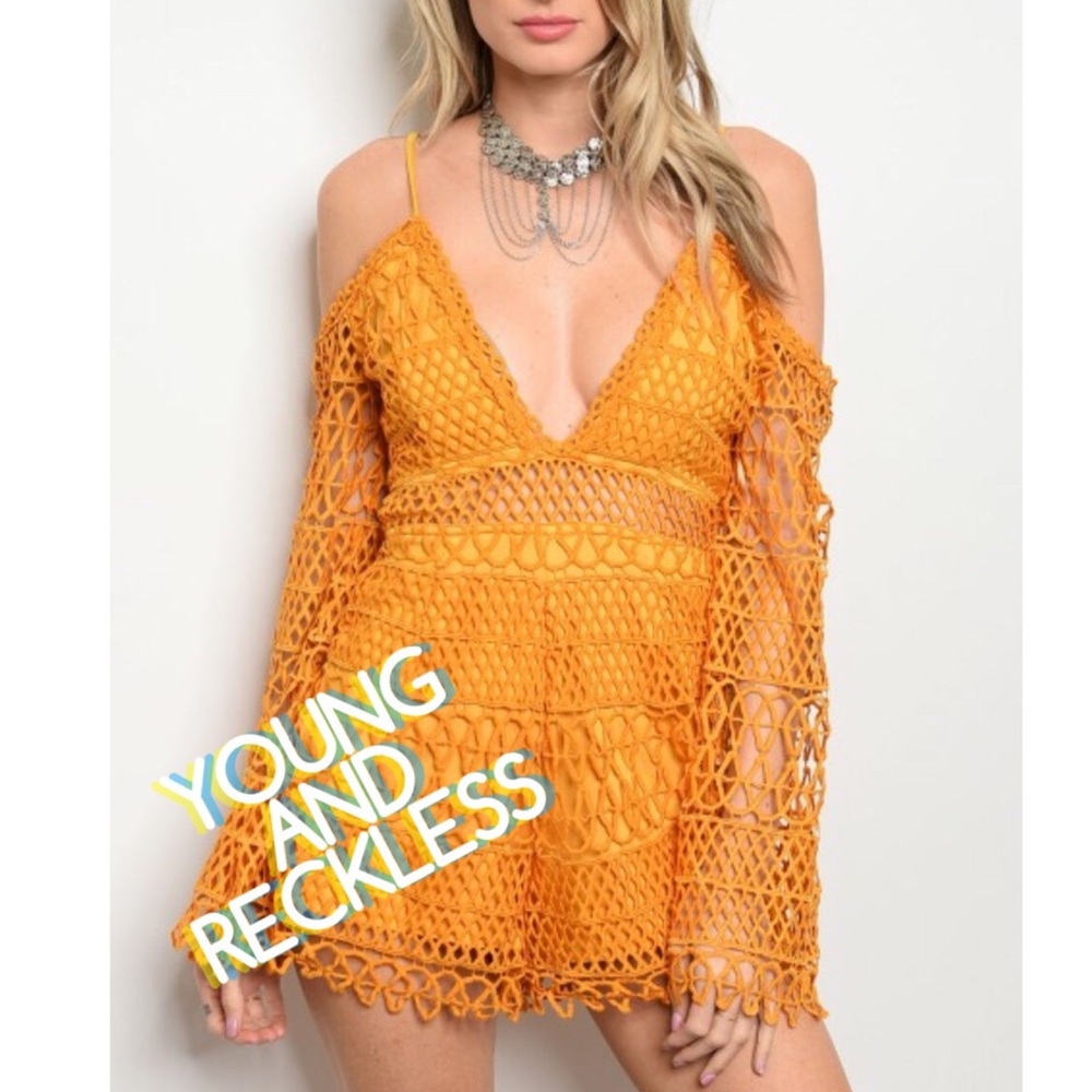 ⭐️NEW!⭐️ The "Sandi" Crochet Romper!